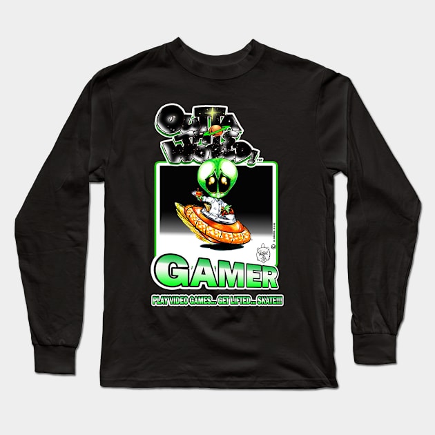 OUTTA THIS WORLD!!! 10 Long Sleeve T-Shirt by DHARRIS68